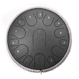 New black Steel Tongue Drum for Mind Healing Yoga